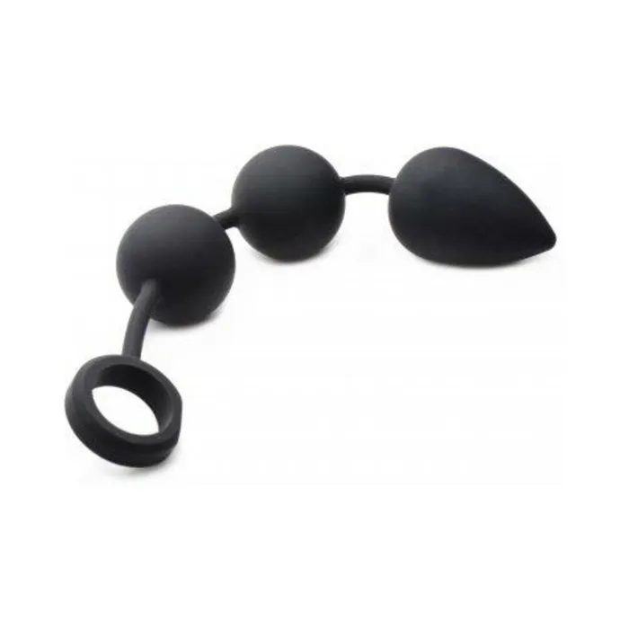 Fairvillacom Anal Tom Of Finland Weighted Anal Ball Beads Black