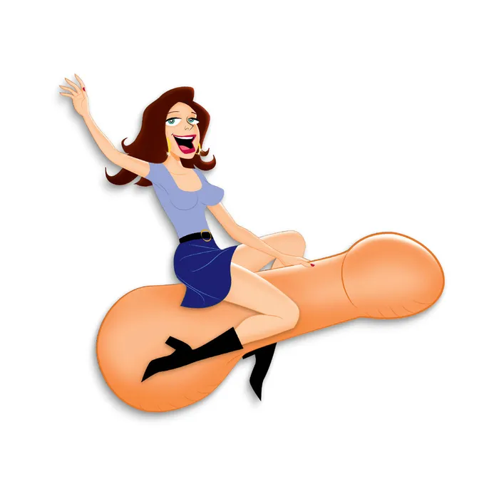 Fairvillacom Bachelorette Party Favors Captain Pecker Inflatable Male Sex Toys