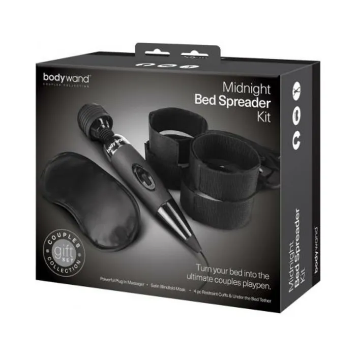 Fairvillacom BodyWand Midnight Bedroom Play Kit Black Anal