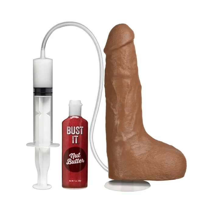 Fairvillacom Bust It Squirting Realistic Cock Brown Dildos