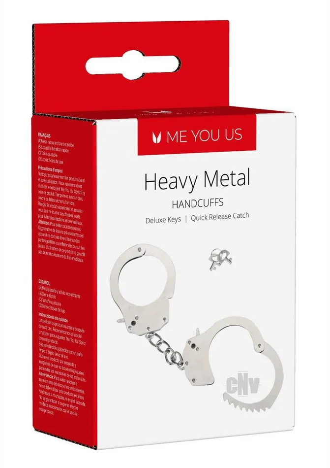 Fairvillacom Couples Myu Heavy Metal Handcuffs