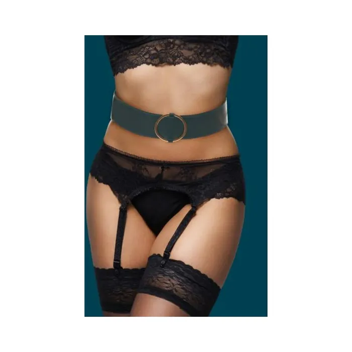 Fairvillacom Couples Ouch Halo Waist Belt Sm Green