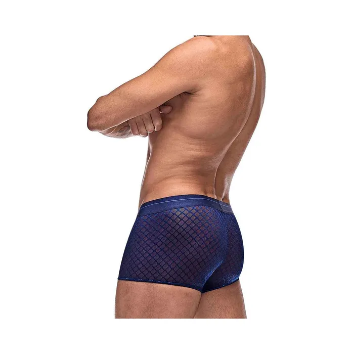Fairvillacom Diamond Mesh Mini Short Blue LG Vibrators