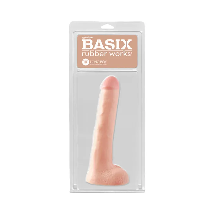 Fairvillacom Dildos Basix Rubber Works Long Boy Flesh