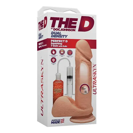 Fairvillacom Dildos The D 7 Perfect D Squirting wBalls Vanilla