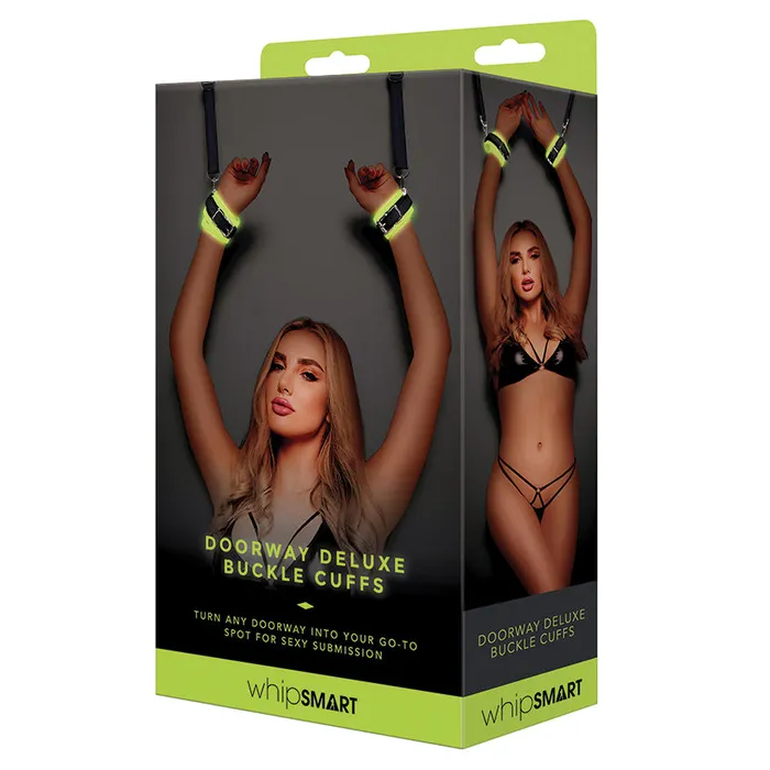 Fairvillacom Dildos Whip Smart Glow in the Dark Deluxe Buckle Cuffs