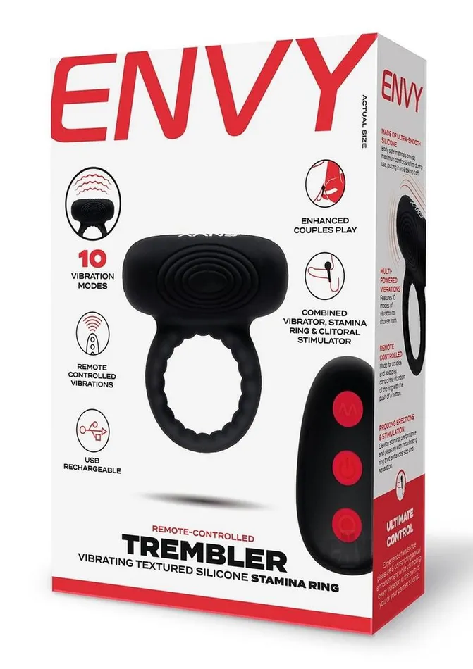 Fairvillacom Envy Toys Trembler Remote Stamina Ring Couples
