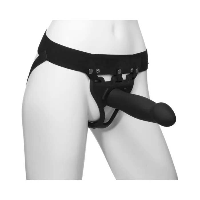 Fairvillacom Female Sex Toys Body Ext Hollow Bulbed StrapOn 2pc Set