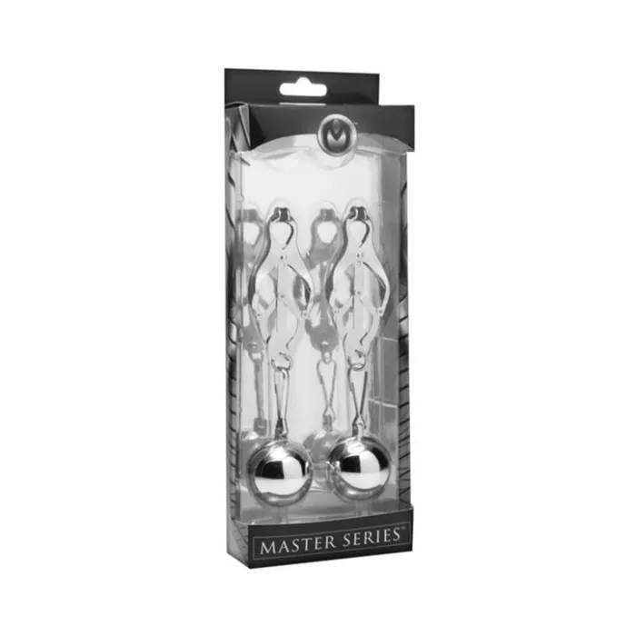 Fairvillacom Female Sex Toys Deviant Monarch Weighted Nipple Clamps