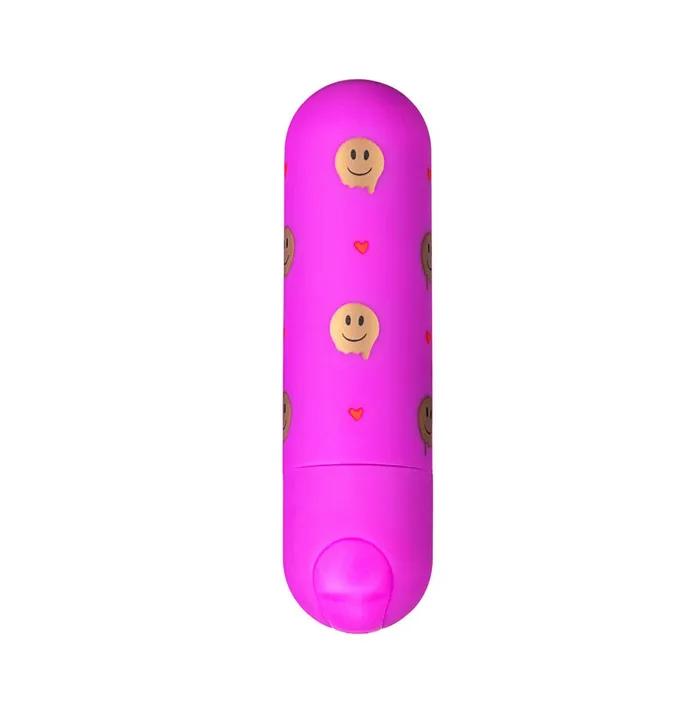 Fairvillacom Female Sex Toys GIGGLY SUPER CHARGED MINI BULLET W SMILEY FACE PATTERN Fairvillacom Female Sex Toys GIGGLY SUPER CHARGED MINI BULLET W SMILEY FACE PATTERN