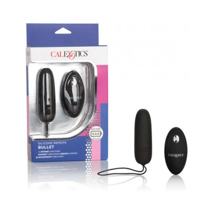 Fairvillacom Female Sex Toys Silicone Remote Control Bullet Vibrator Black