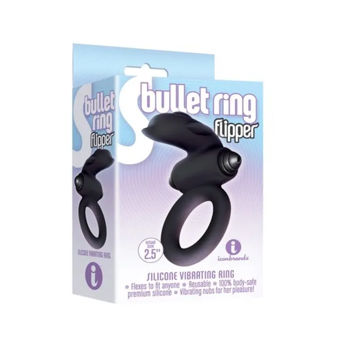 Fairvillacom Female Sex Toys The 9s Sbullet Ring Flipper Silicone