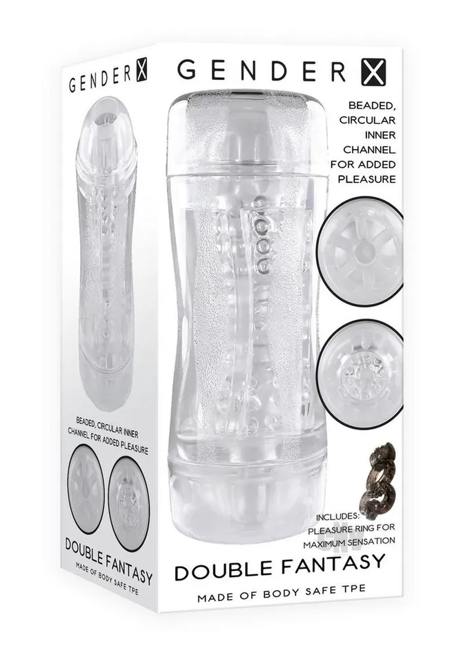 Fairvillacom Gx Double Fantasy Clear Dildos