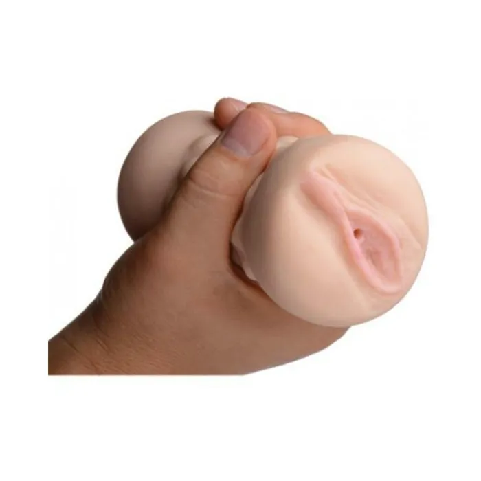 Fairvillacom Jesse Jane Pussy And Ass Double Stroker Beige Male Sex Toys