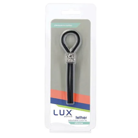 Fairvillacom Lux Active Tether Adjustable Cock Tie Black Dildos