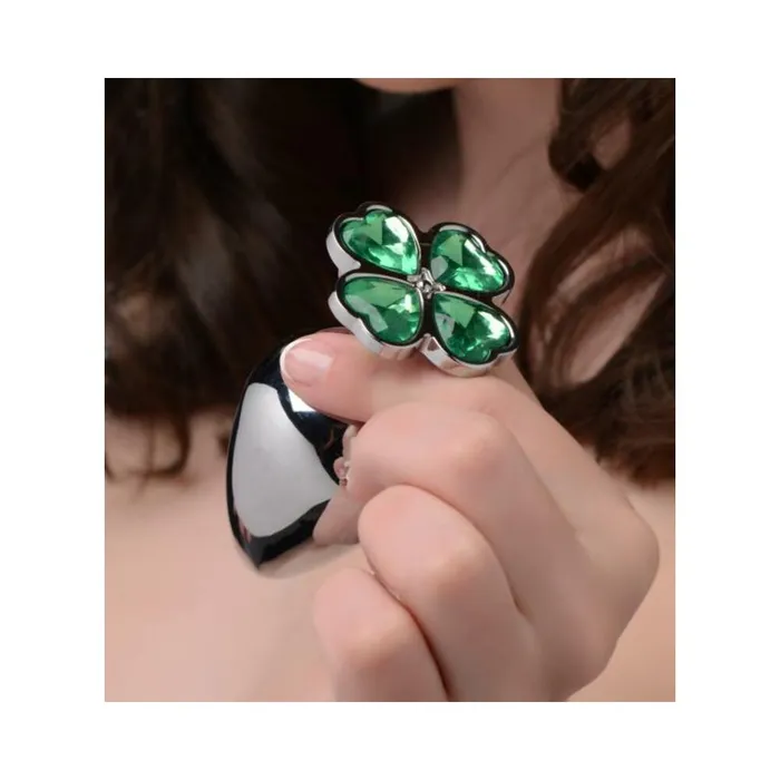 Fairvillacom Male Sex Toys Booty Sparks Lucky Clover Gem Anal Plug Small