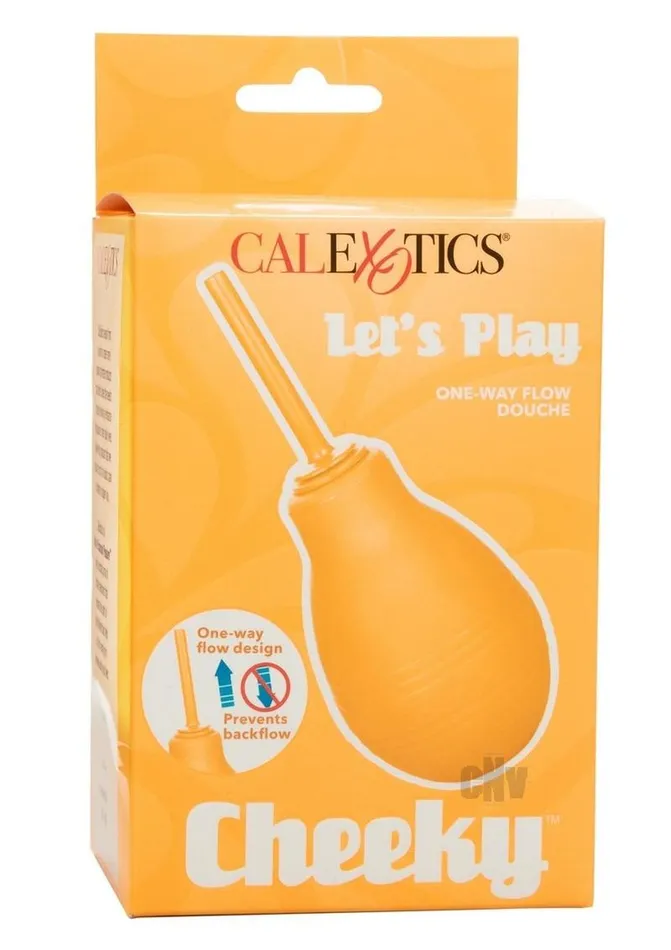 Fairvillacom Male Sex Toys Cheeky One Way Flow Douche Orange