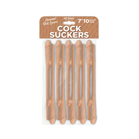 Fairvillacom Male Sex Toys Cock Suckers Pecker Straws Caramel Lovers Pack of 10 Fairvillacom Male Sex Toys Cock Suckers Pecker Straws Caramel Lovers Pack of 10