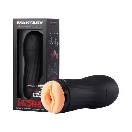 Fairvillacom Male Sex Toys Maxtasy Stroke Master Realistic With Remote Nude Plus