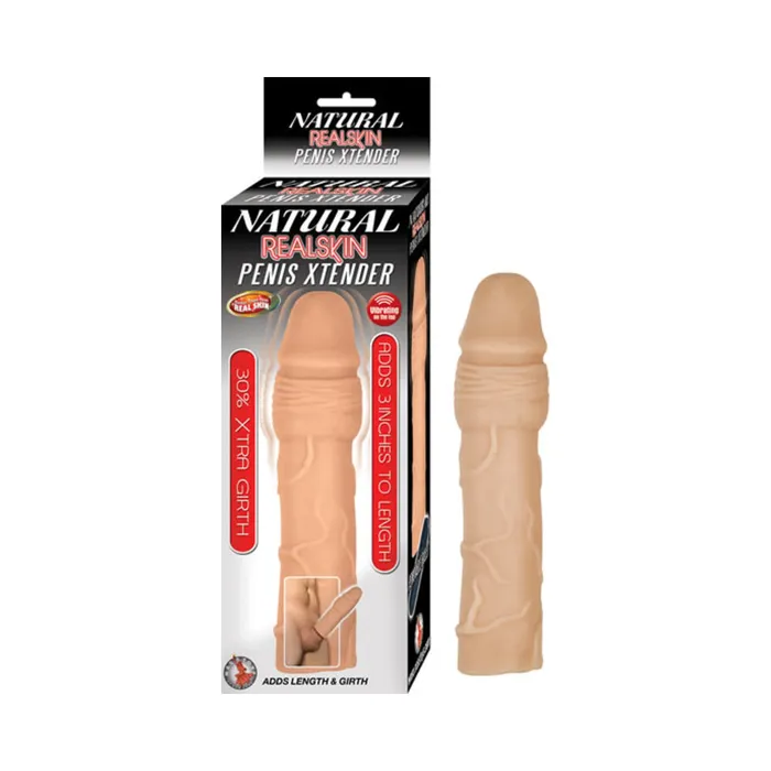 Fairvillacom Male Sex Toys Natural Realskin Penis Xtender