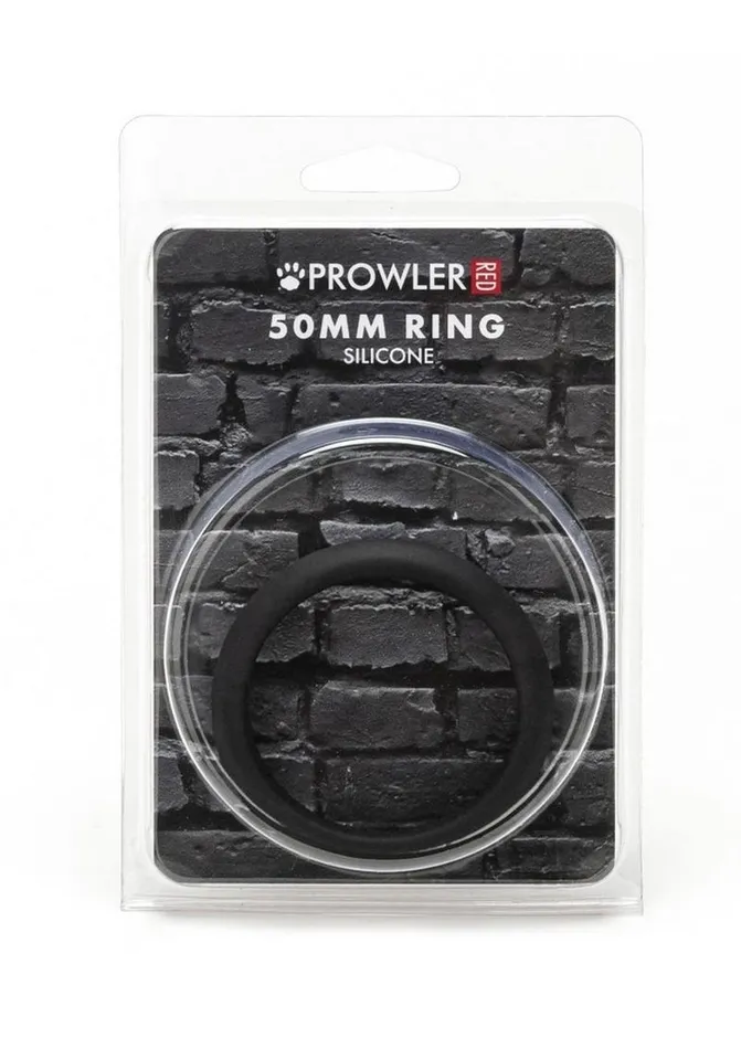 Fairvillacom Male Sex Toys Prowler Red Silicone Ring 50mm Blk