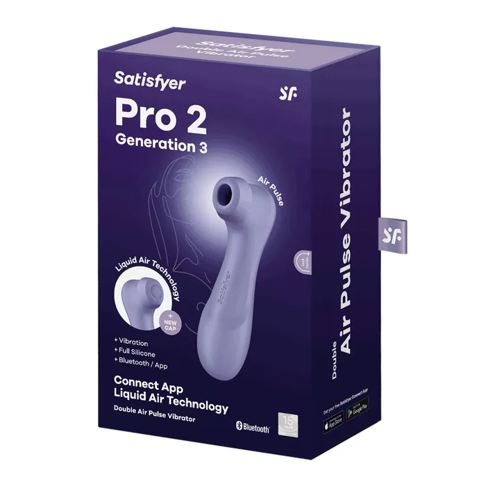 Fairvillacom Male Sex Toys Satsifyer Pro 2 Generation 3 With App Lilac