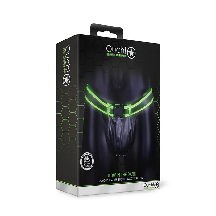 Fairvillacom Ouch Buckle Jock Strap Glow In The Dark LXl Female Sex Toys
