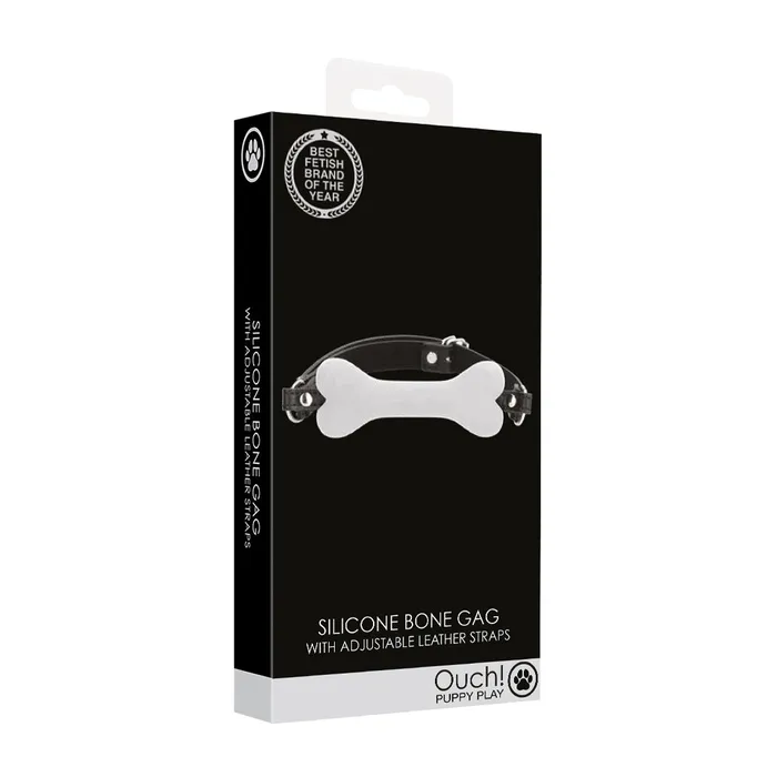 Fairvillacom Ouch Silicone Bone Gag White Female Sex Toys