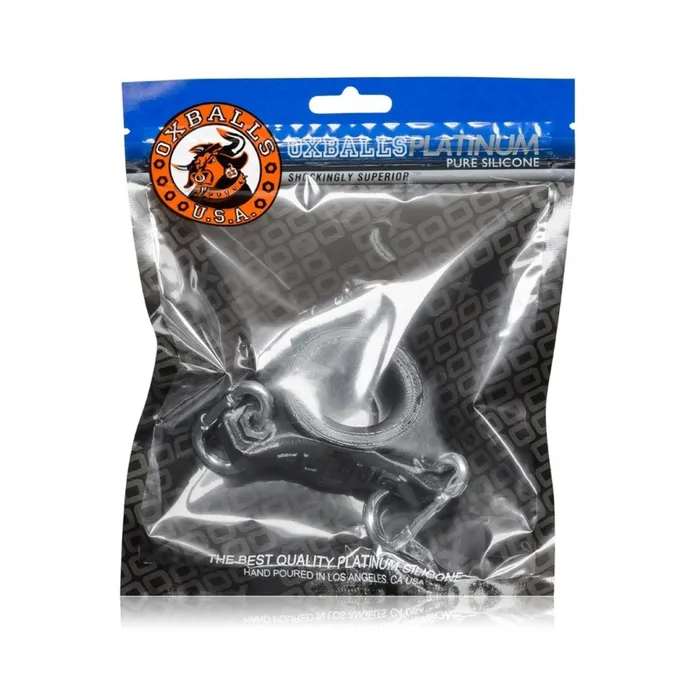 Fairvillacom Oxballs Slung Ballstretcher With 3 Carabiners Black Anal