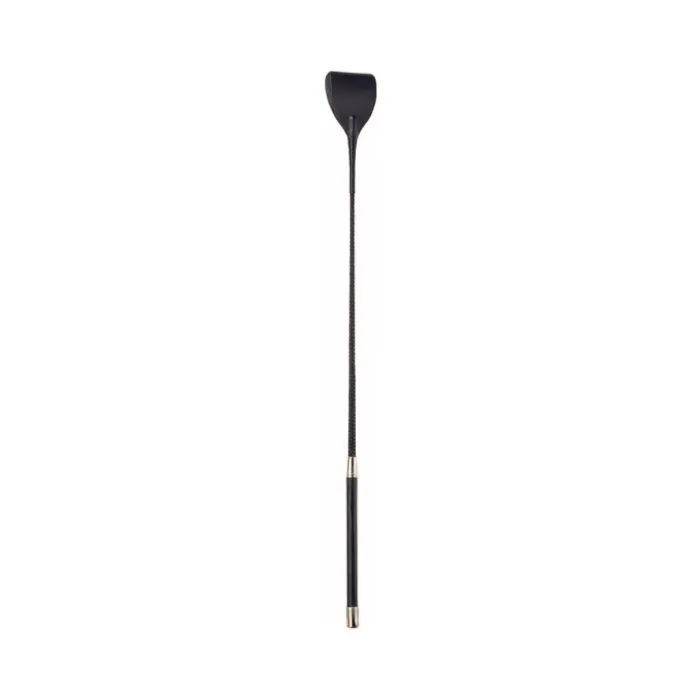 Fairvillacom Restraints Black Leather Riding Crop
