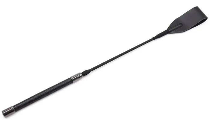 Fairvillacom Restraints Black Leather Riding Crop