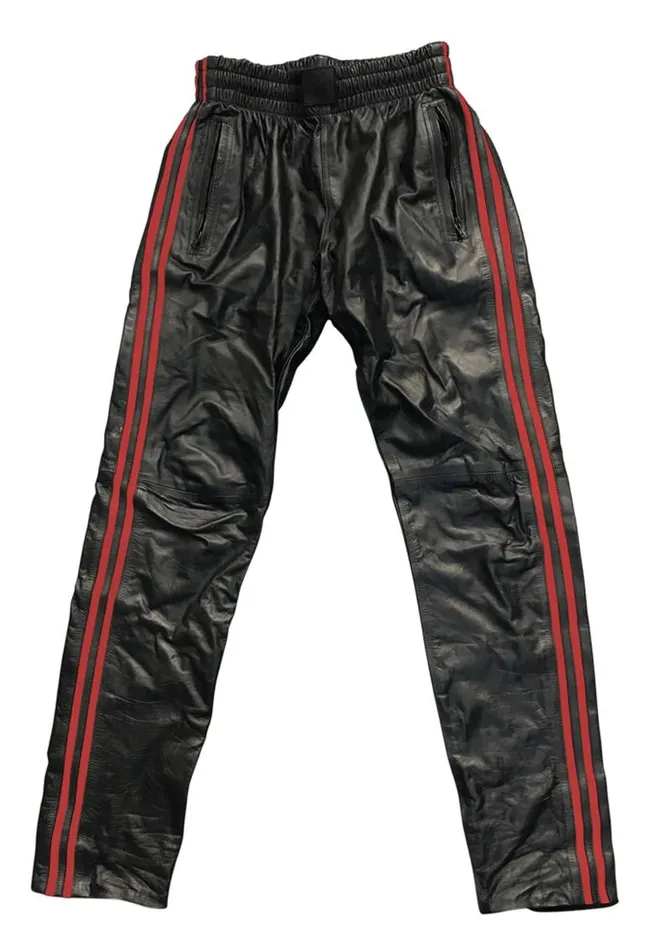 Fairvillacom Restraints Prowler Red Leather Joggers Red Xl