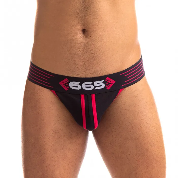 Fairvillacom Vibrators 665 Rally Jockstrap Red Small