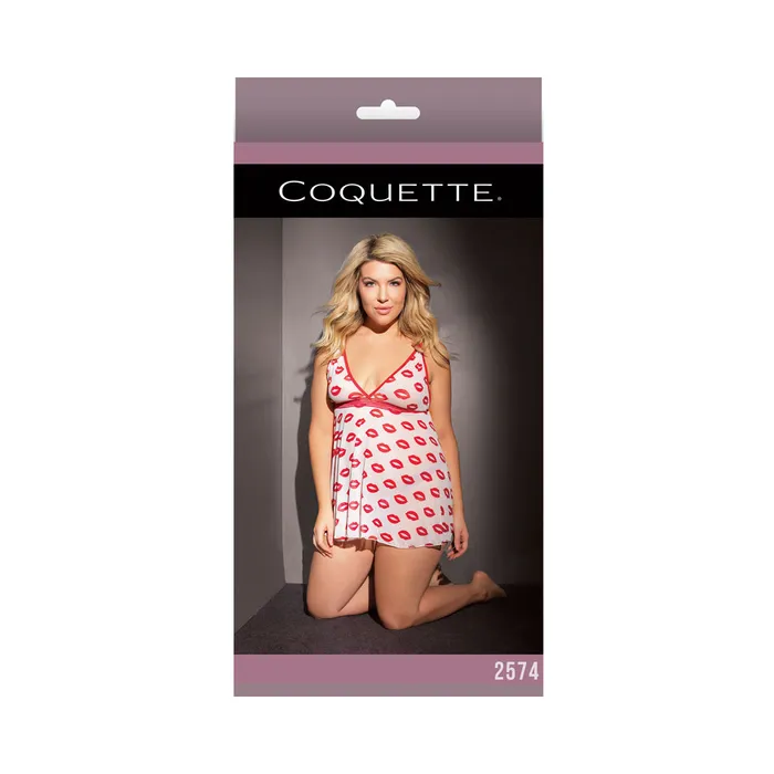 Fairvillacom Vibrators Babydoll And Thong Whitered Xl