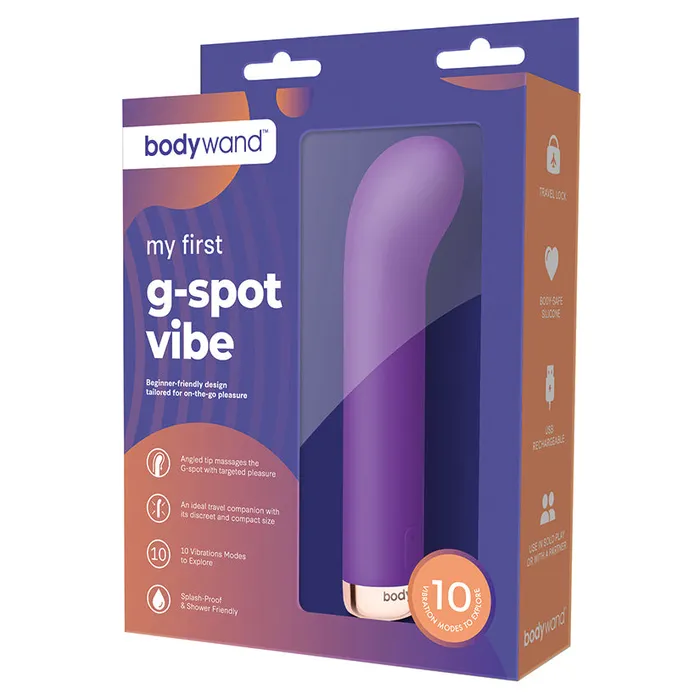 Fairvillacom Vibrators Bodywand My First Gspot Vibe Purple
