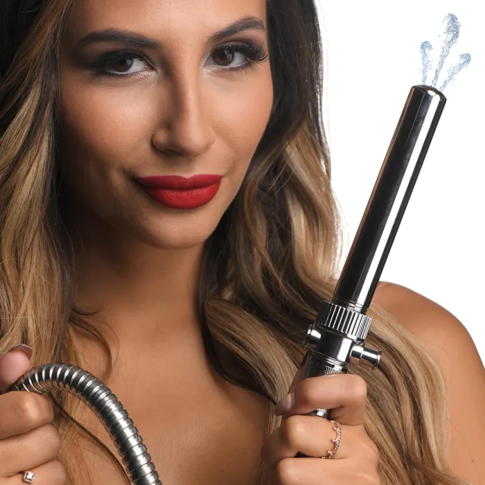 Fairvillacom Vibrators Clean Stream Enema Nozzle wPush Valve