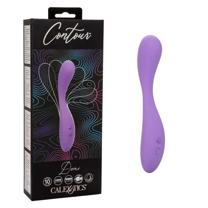 Fairvillacom Vibrators Contour Demi Flexible Massager Purple