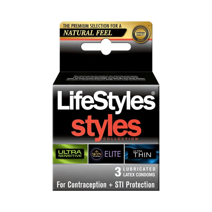 Fairvillacom Vibrators LIFESTYLES STYLES SENSITIVE 3PK