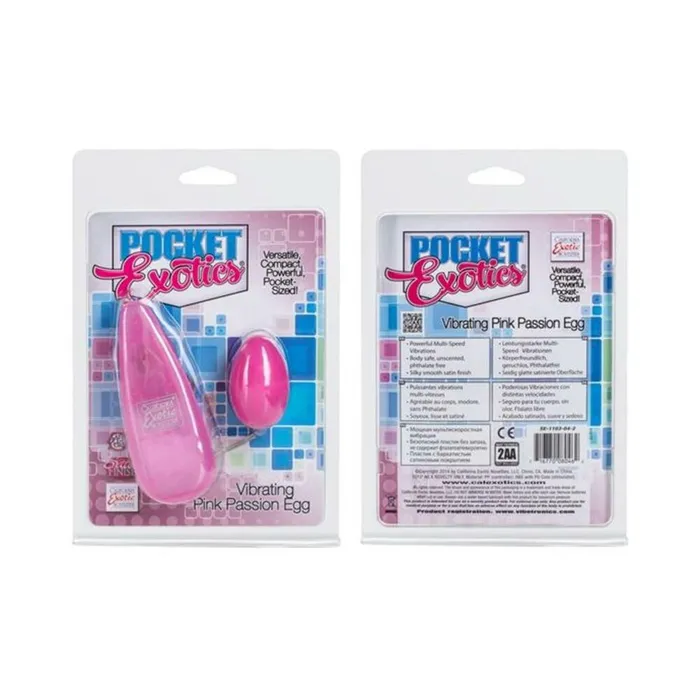 Fairvillacom Vibrators Pocket Exotics Pink Passion Egg Vibrator Fairvillacom Vibrators Pocket Exotics Pink Passion Egg Vibrator