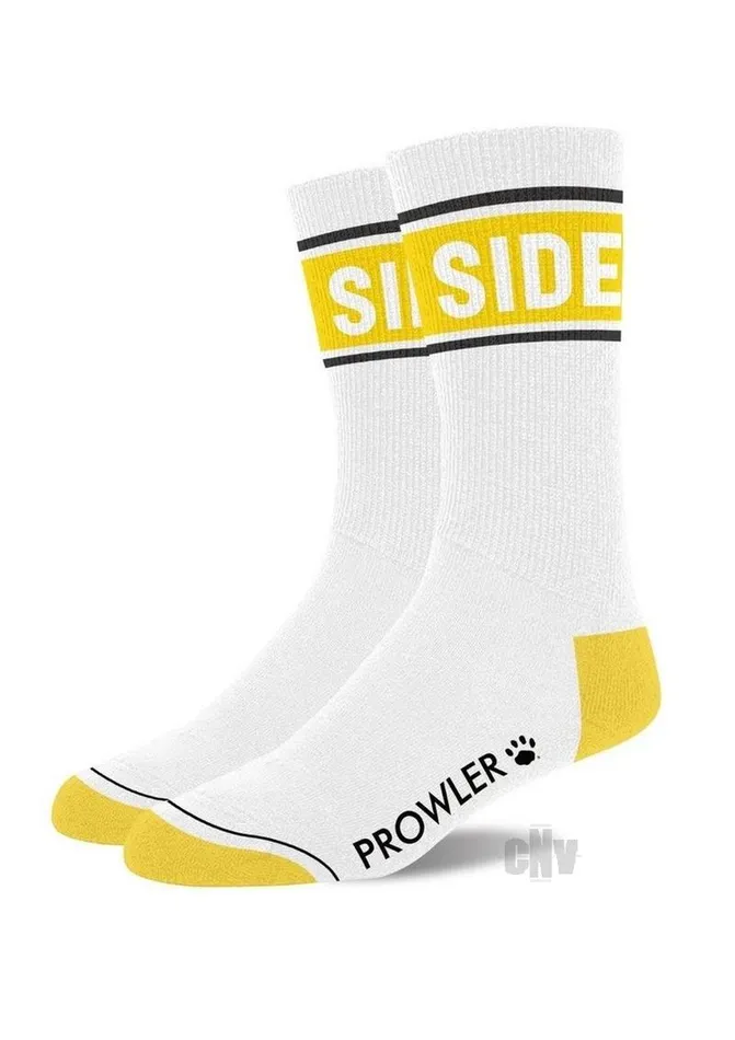 Fairvillacom Vibrators Prowler Side Socks Whtyell