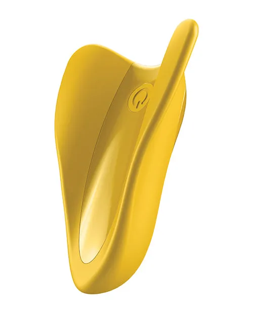 Fairvillacom Vibrators Satisfyer High Fly Finger Vibrator Yellow