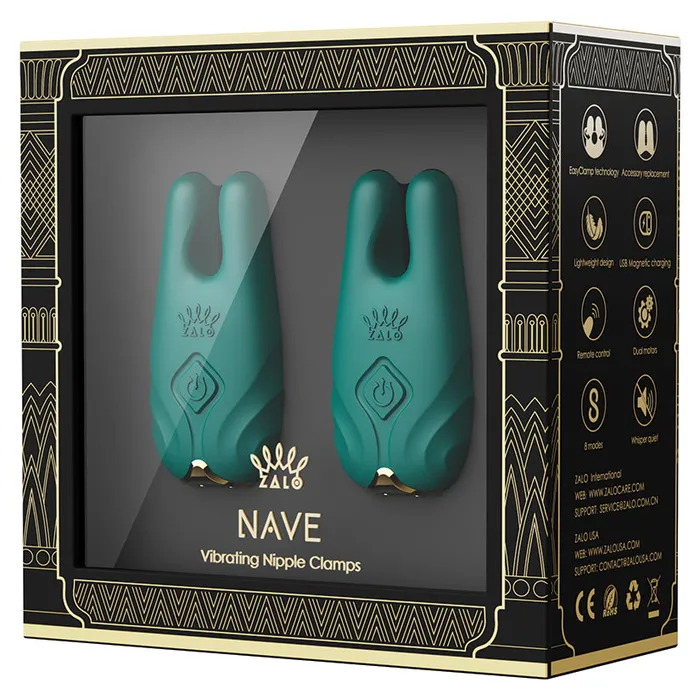 Fairvillacom Vibrators Zalo NaveTurquoise Green