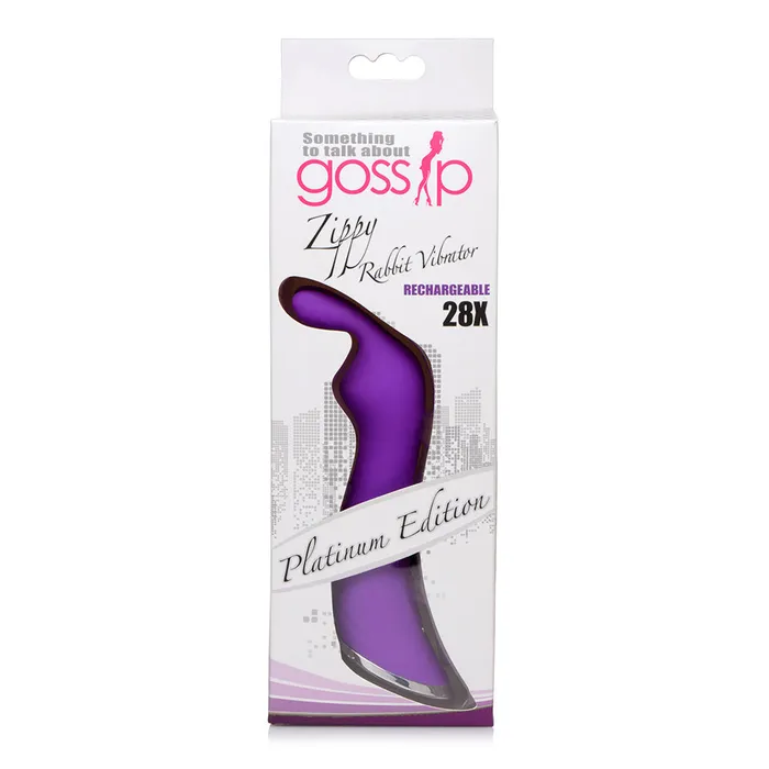 Fairvillacom Vibrators Zippy 28X Silicone Rabbit Clit Stim Vibrator Violet