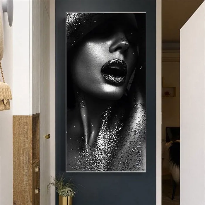 Female Sex Toys African allure Glamour portrait photography printed on canvas ShhhOb