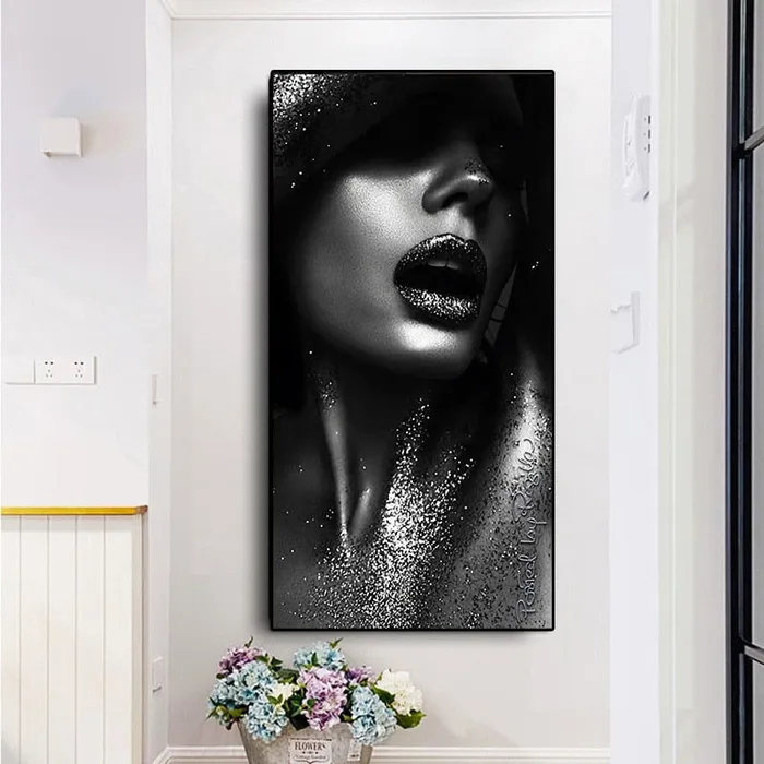 Female Sex Toys African allure Glamour portrait photography printed on canvas ShhhOb