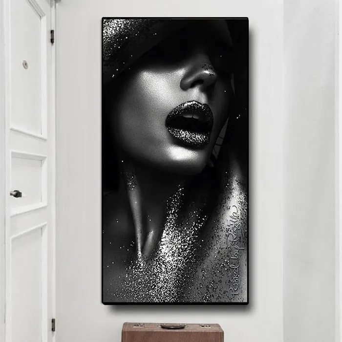 Female Sex Toys African allure Glamour portrait photography printed on canvas ShhhOb