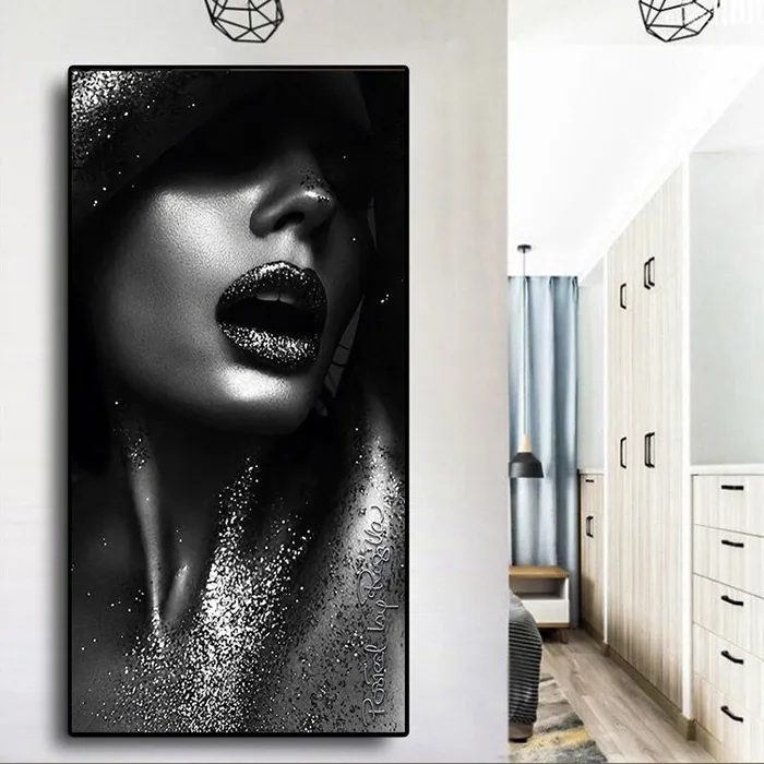 Female Sex Toys African allure Glamour portrait photography printed on canvas ShhhOb
