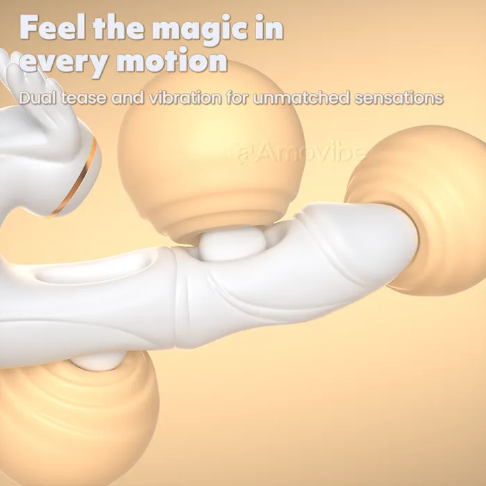 Female Sex Toys Dual Vibration Suction with Warming Sensation for Ultimate GSpot Vibrator Pleasure Amovibe Female Sex Toys Dual Vibration Suction with Warming Sensation for Ultimate GSpot Vibrator Pleasure Amovibe
