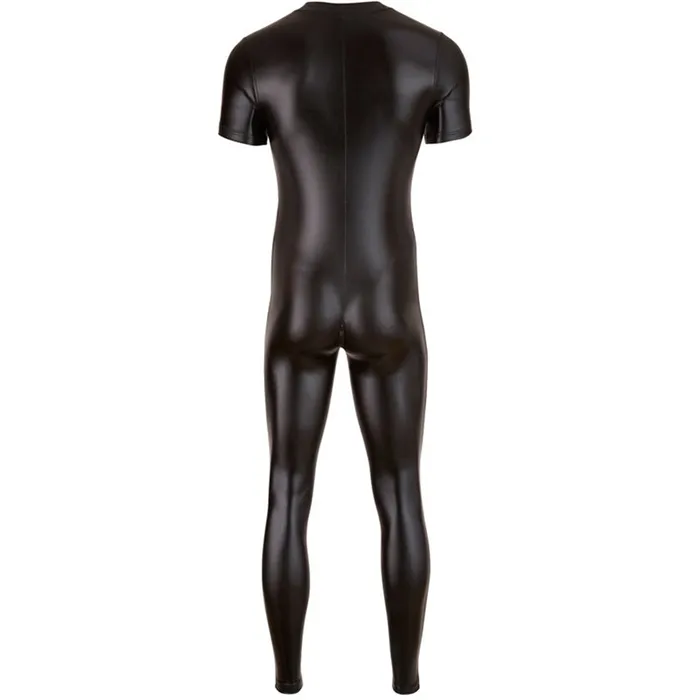 Female Sex Toys ShhhOb Latex bodysuit Men Short arm long leg zipper crotch