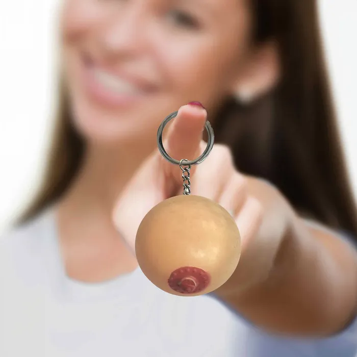 Female Sex Toys ShhhWndsr Super Fun Key Chain Squishy Boob Novelty Keychain Female Sex Toys ShhhWndsr Super Fun Key Chain Squishy Boob Novelty Keychain
